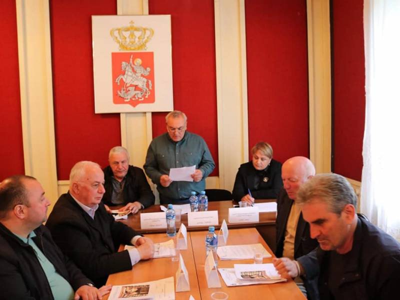 ცაგერის მუნიციპალიტეტის საკრებულოში  მორიგი სხდომა გაიმართა